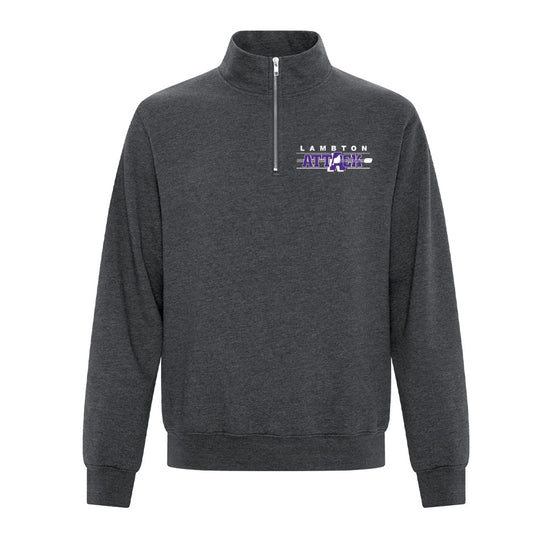 Lambton Attack Adult Fleece 1/4 Zip Sweatshirt