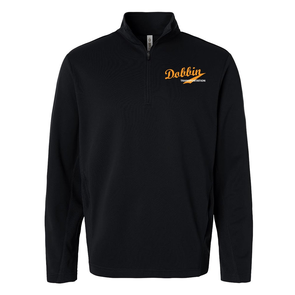 Dobbin Transportation Adult Quarter-Zip Tech Fleece Pullover