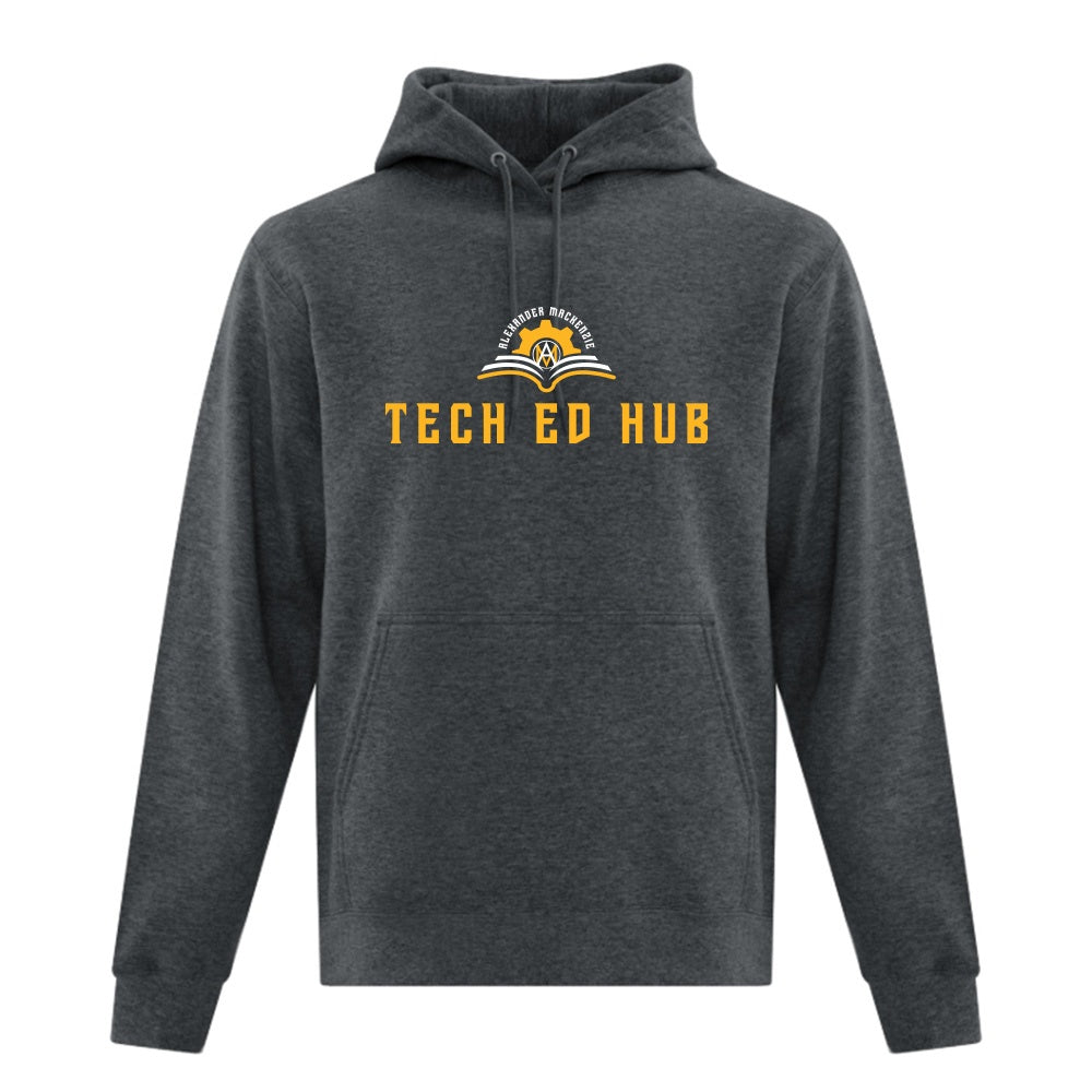 Technological Education Hub Adult Fleece Hooded Sweatshirt