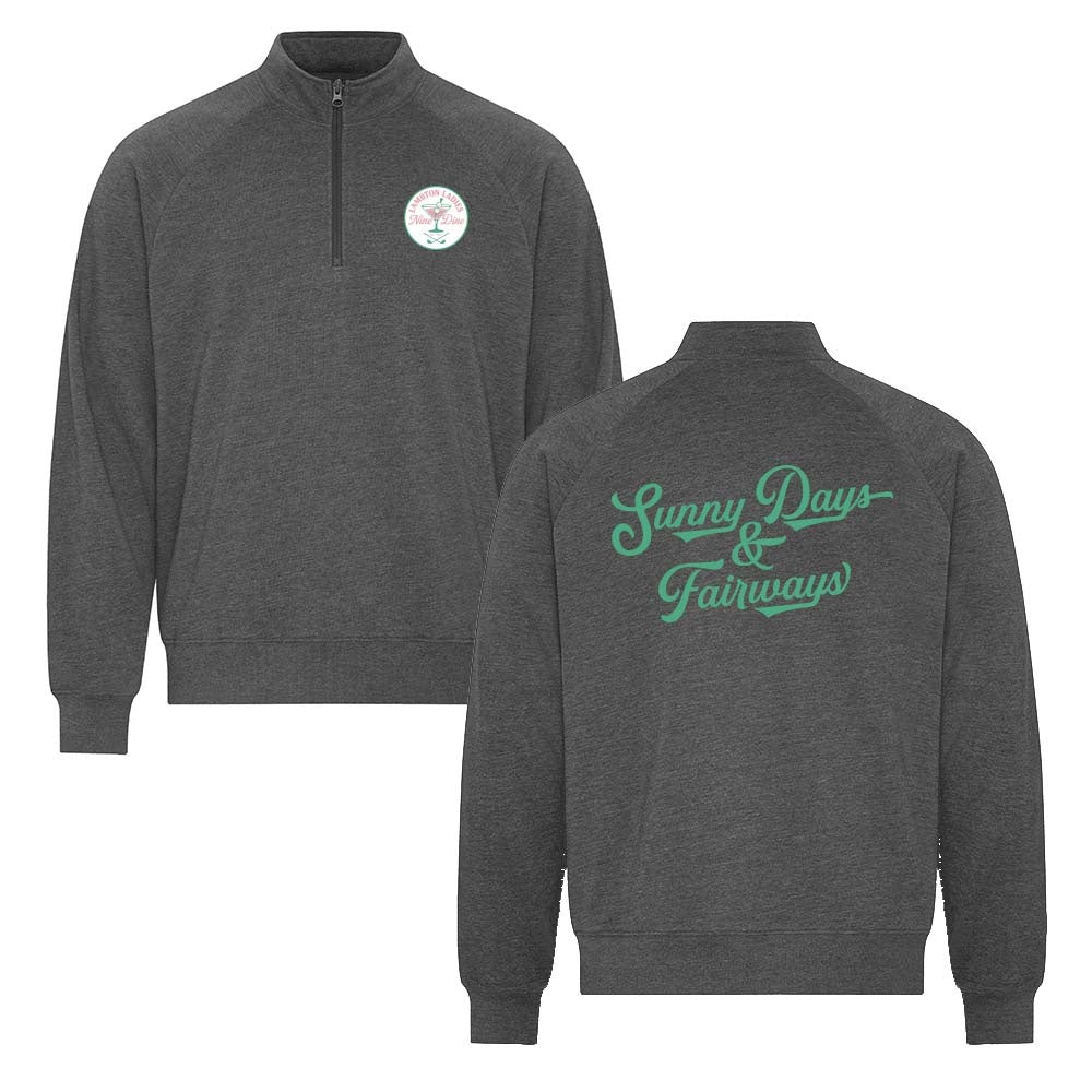 Lambton Ladies 9 & Dine Adult French Terry 1/4 Zip