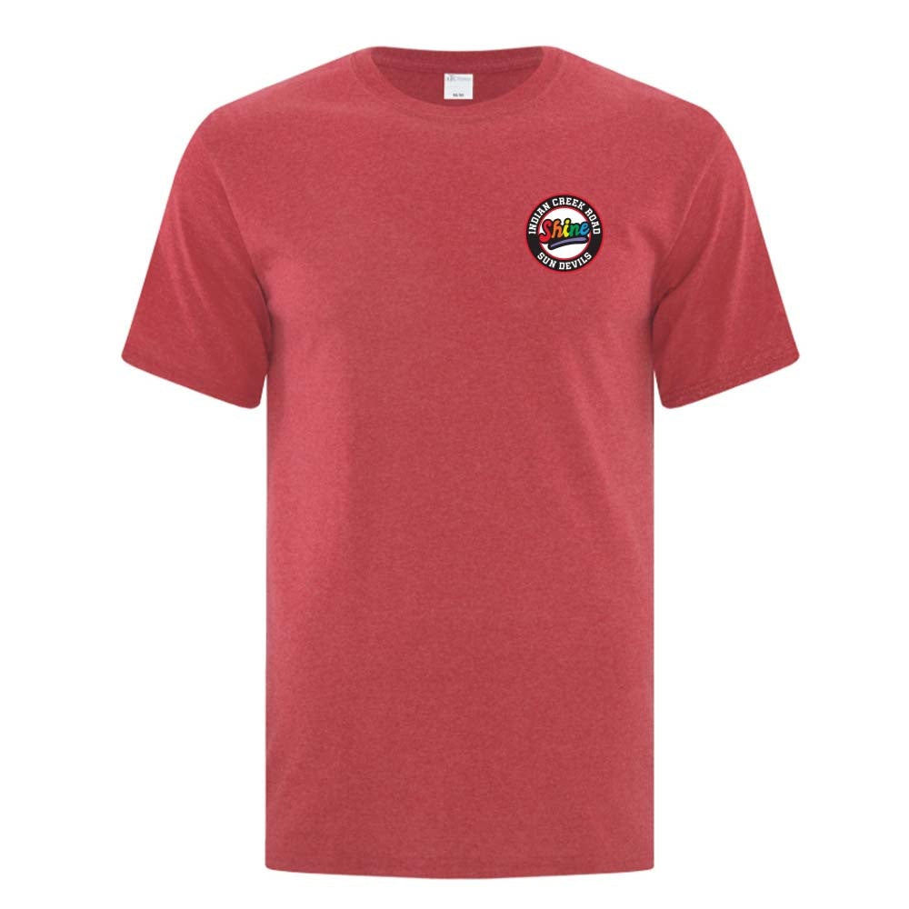 Indian Creek Road Adult Cotton T-Shirt