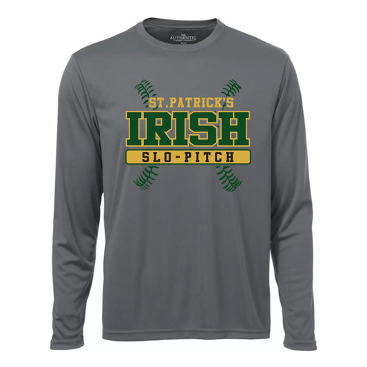 St Pats Slo-Pitch Adult Pro Team Long Sleeve T-Shirt