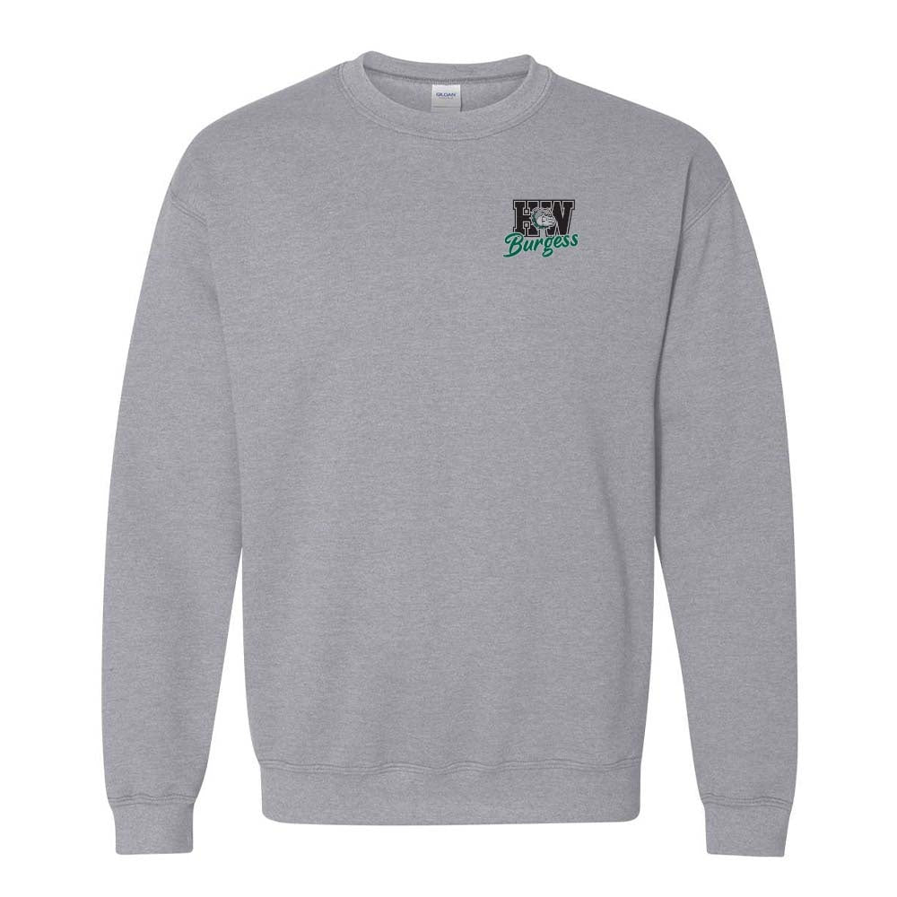 H.W. Burgess Adult Heavy Blend Crewneck Sweatshirt