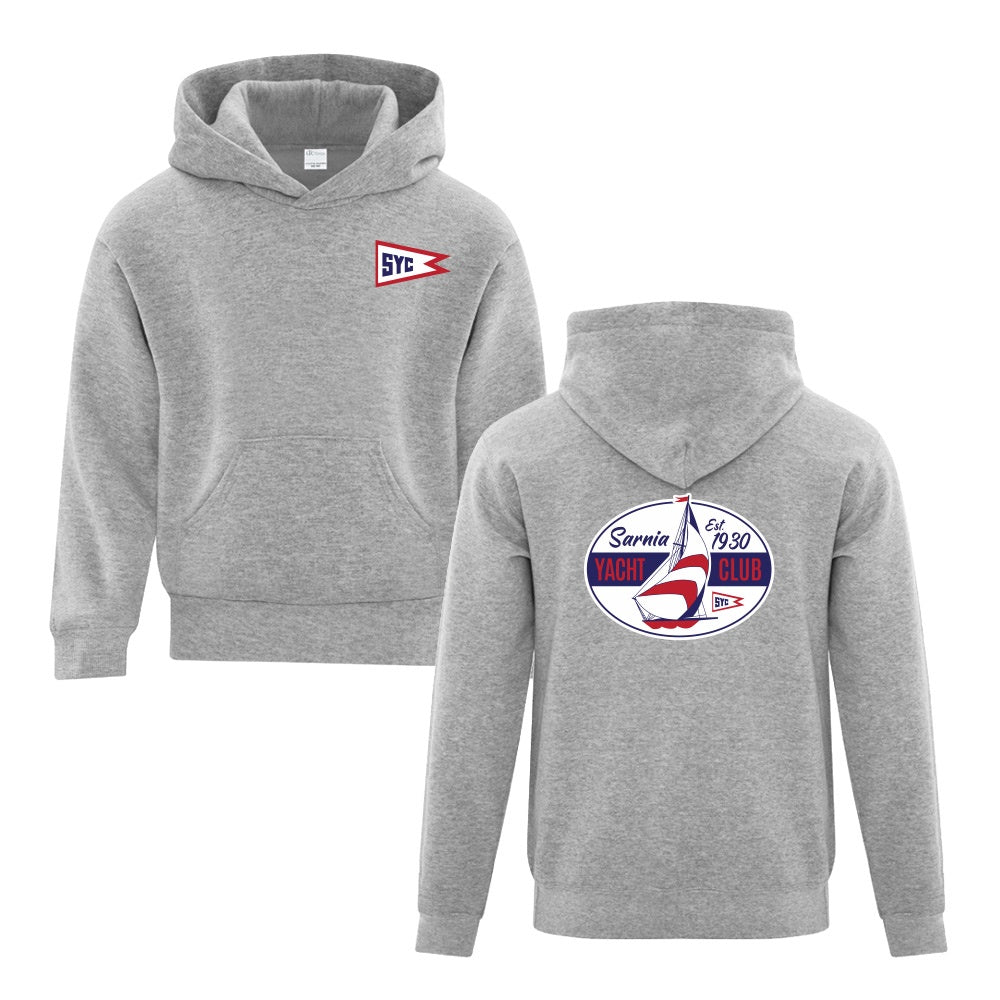 Sarnia Yacht Club Youth Fleece Hooded Sweatshirt