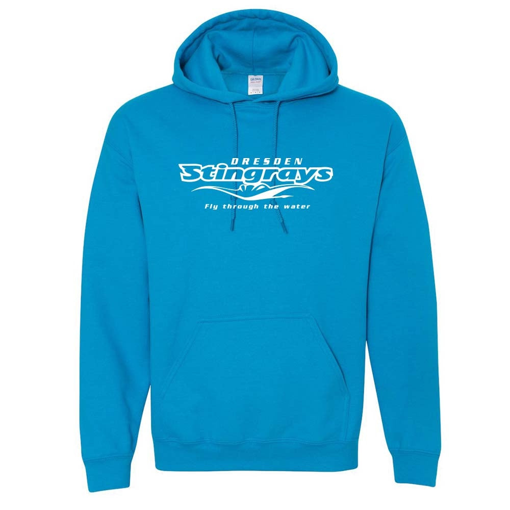 Dresden Stingrays Adult Heavy Blend Hooded Sweatshirt