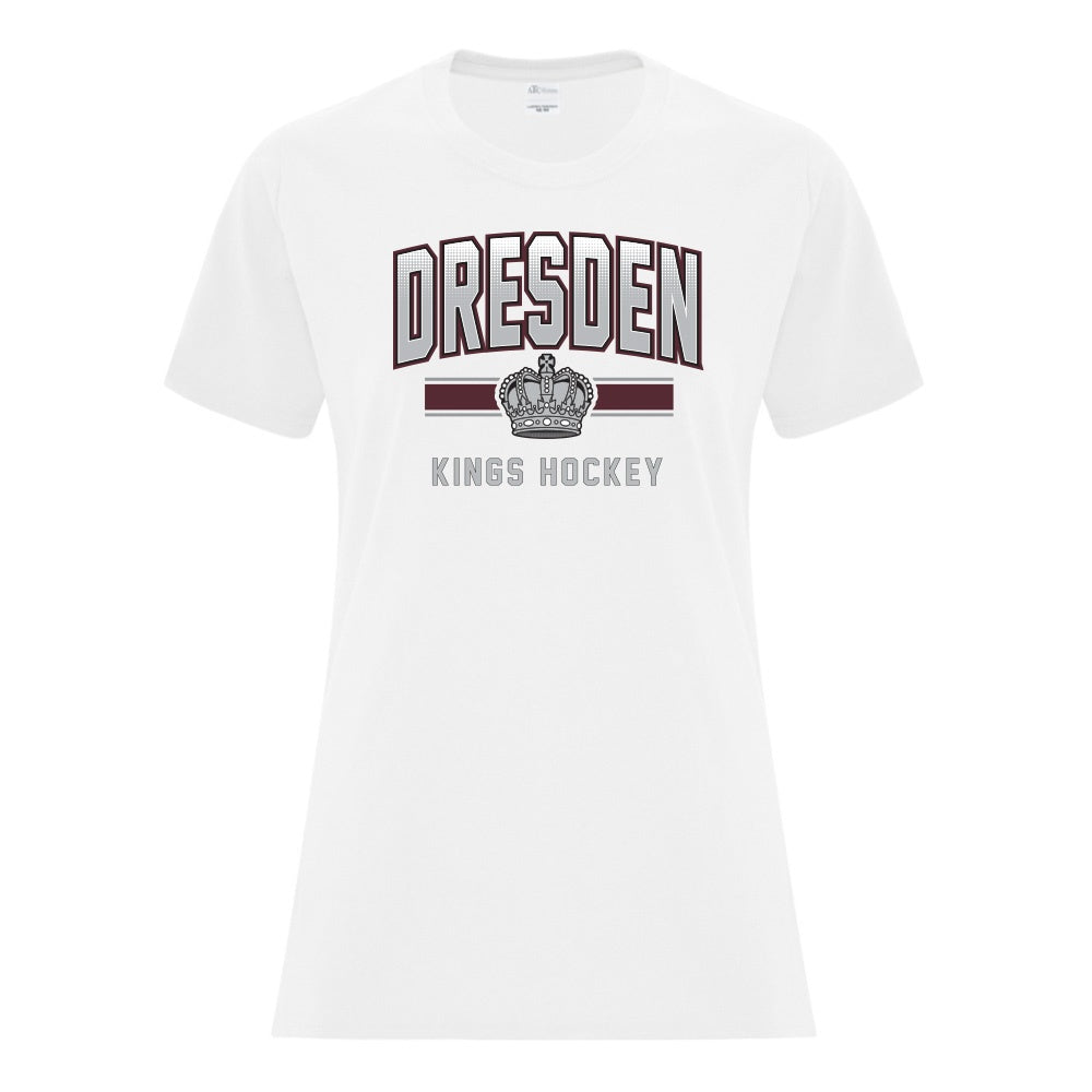 Dresden Jr Kings Ladies' Cotton T-Shirt