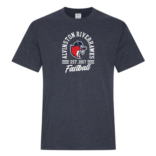Alvinston Riverhawks Youth Earth Wash T-Shirt
