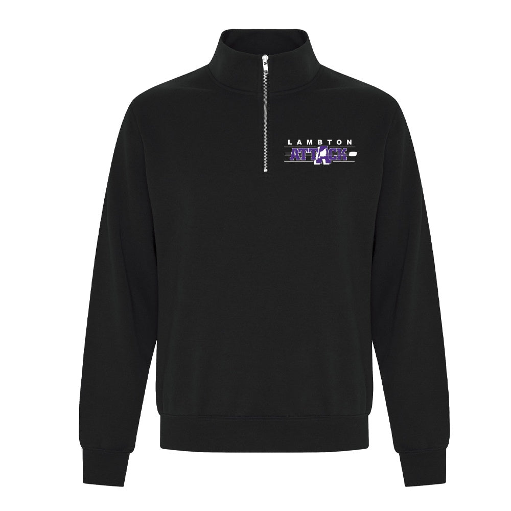 Lambton Attack Adult Fleece 1/4 Zip Sweatshirt