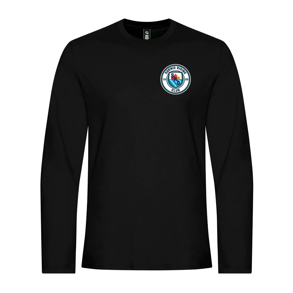 Sarnia Riding Club Adult KOI Element Ring Spun Cotton Long Sleeve Tee