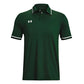 UNDER ARMOUR MENS TIPPED TEAMS PERFORMANCE POLO