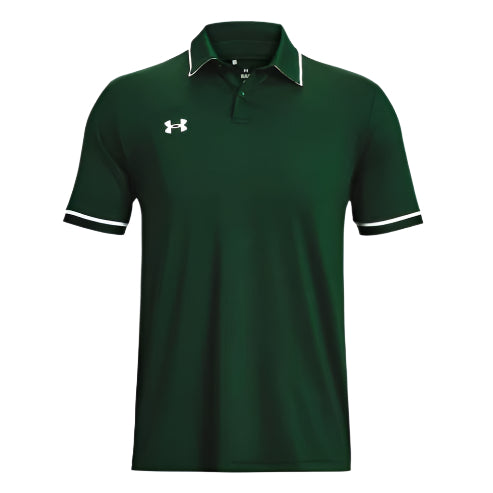 UNDER ARMOUR MENS TIPPED TEAMS PERFORMANCE POLO