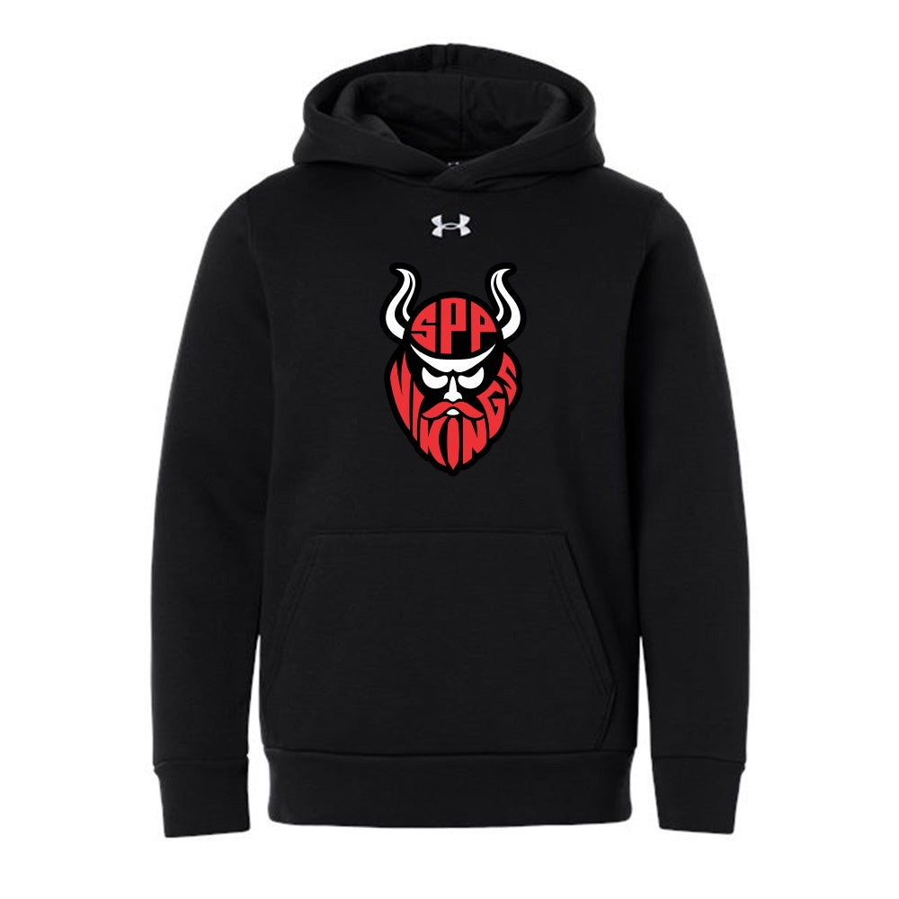 St Philip Youth Under Armour Team Icon Fleece Hooded Sweatshirt