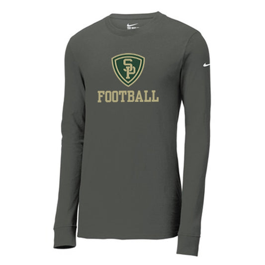 St. Pat's Football Adult Nike Dri-FIT Cotton/Poly Long Sleeve Tee