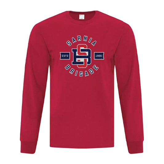 Sarnia Brigade Adult Everyday Cotton Long Sleeve T-Shirt