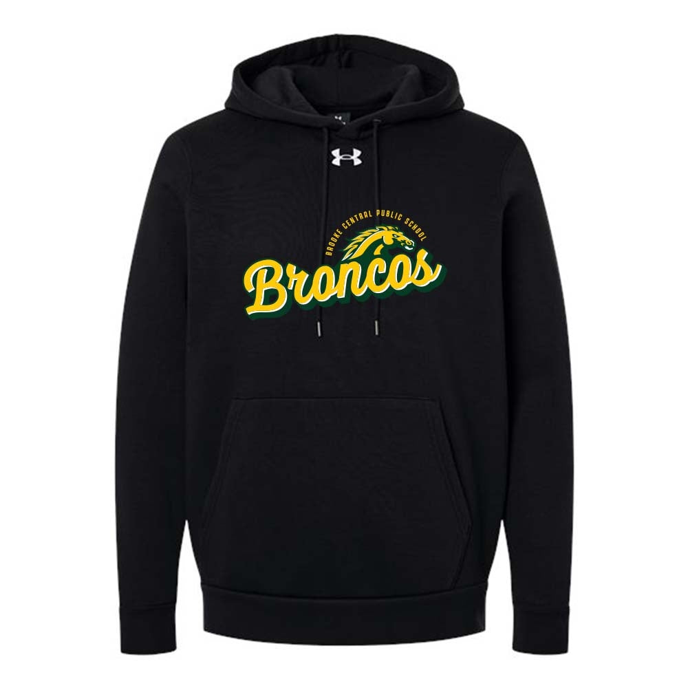 Brooke Central Adult Under Armour Team Icon Fleece Hooded Sweatshirt