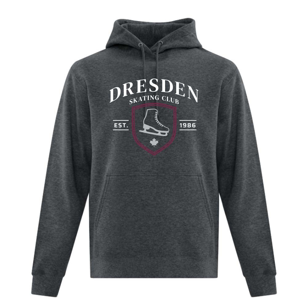 Dresden Skating Club Adult Fleece Hooded Sweatshirt