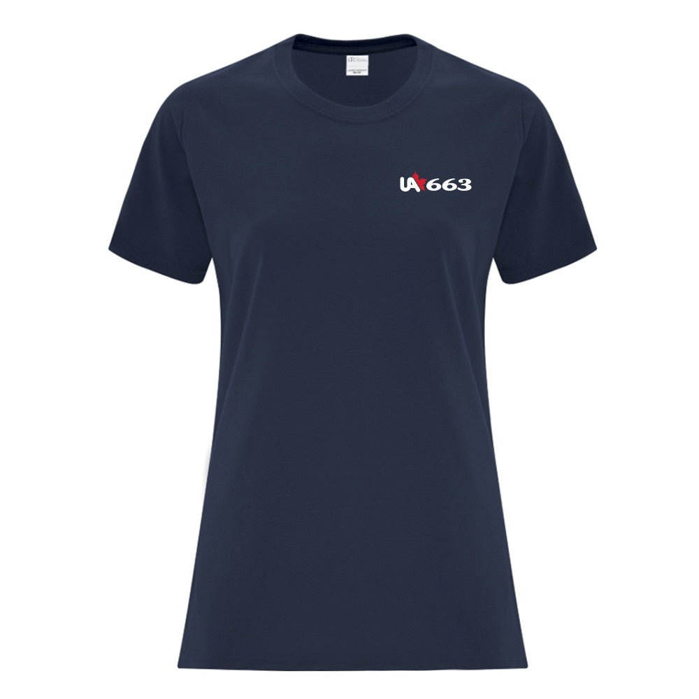 Local 663 Ladies' Cotton T-Shirt