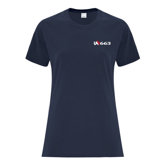 Local 663 Ladies' Cotton T-Shirt