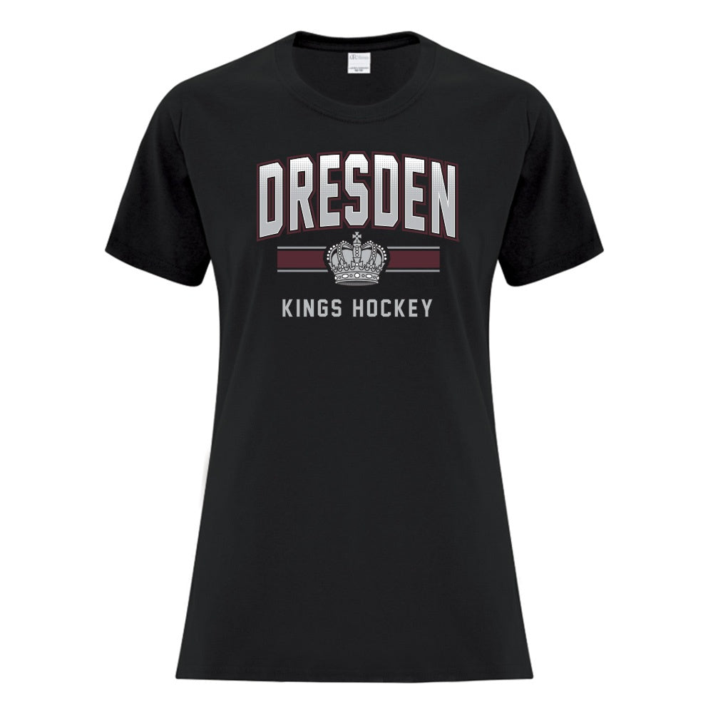 Dresden Jr Kings Ladies' Cotton T-Shirt