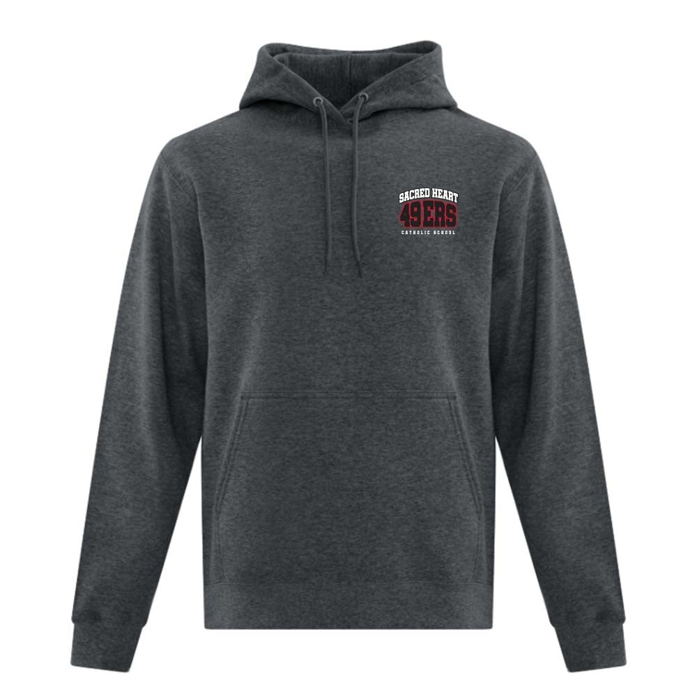Sacred Heart Adult Fleece Hooded Sweatshirt