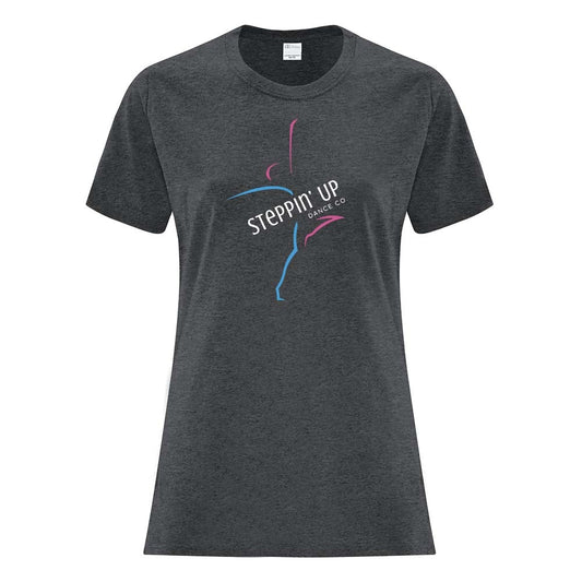 Steppin' Up Dance Ladies' Cotton T-Shirt