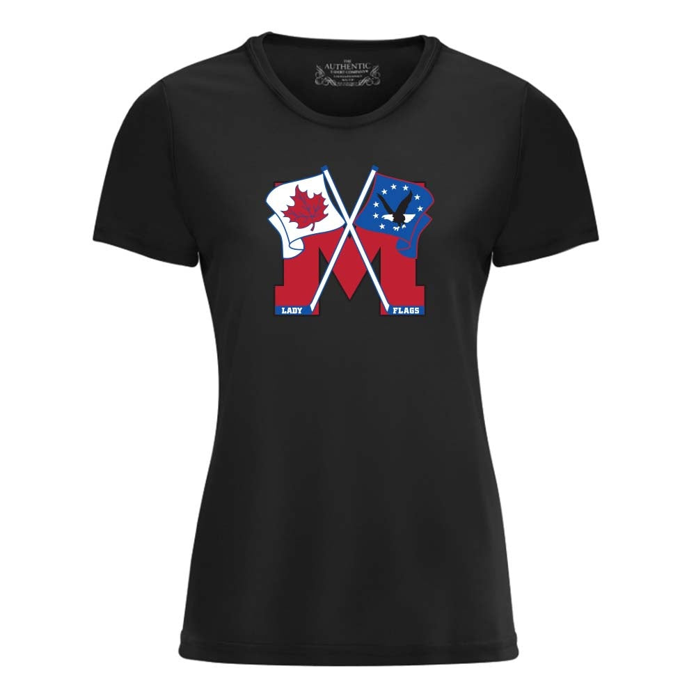 Mooretown Lady Flags Ladies' Pro Team T-Shirt