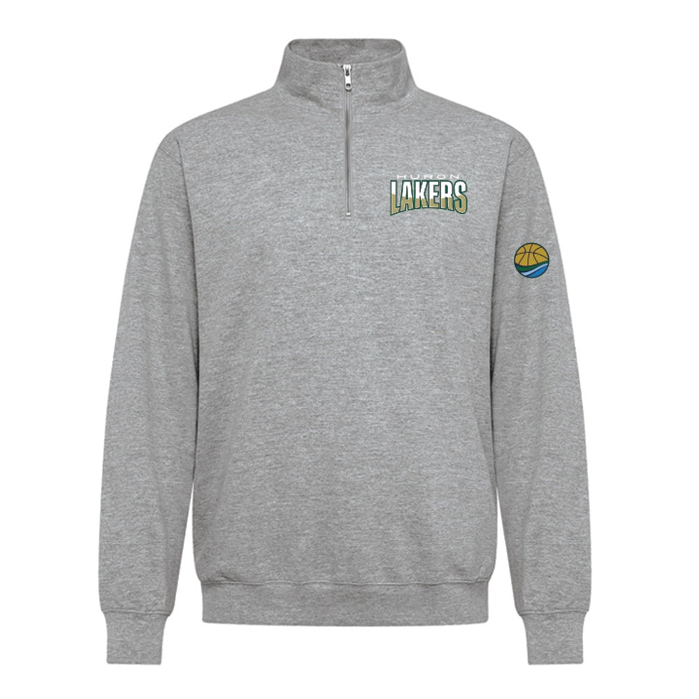 Huron Lakers Adult Everyday Fleece 1/4 Zip Sweatshirt
