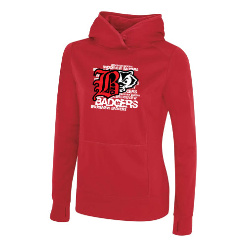 Bridgeview Ladies' Game Day Fleece Hooded Sweatshirt