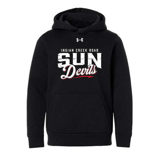 Indian Creek Road Youth Under Armour Team Icon Fleece Hooded Sweatshirt