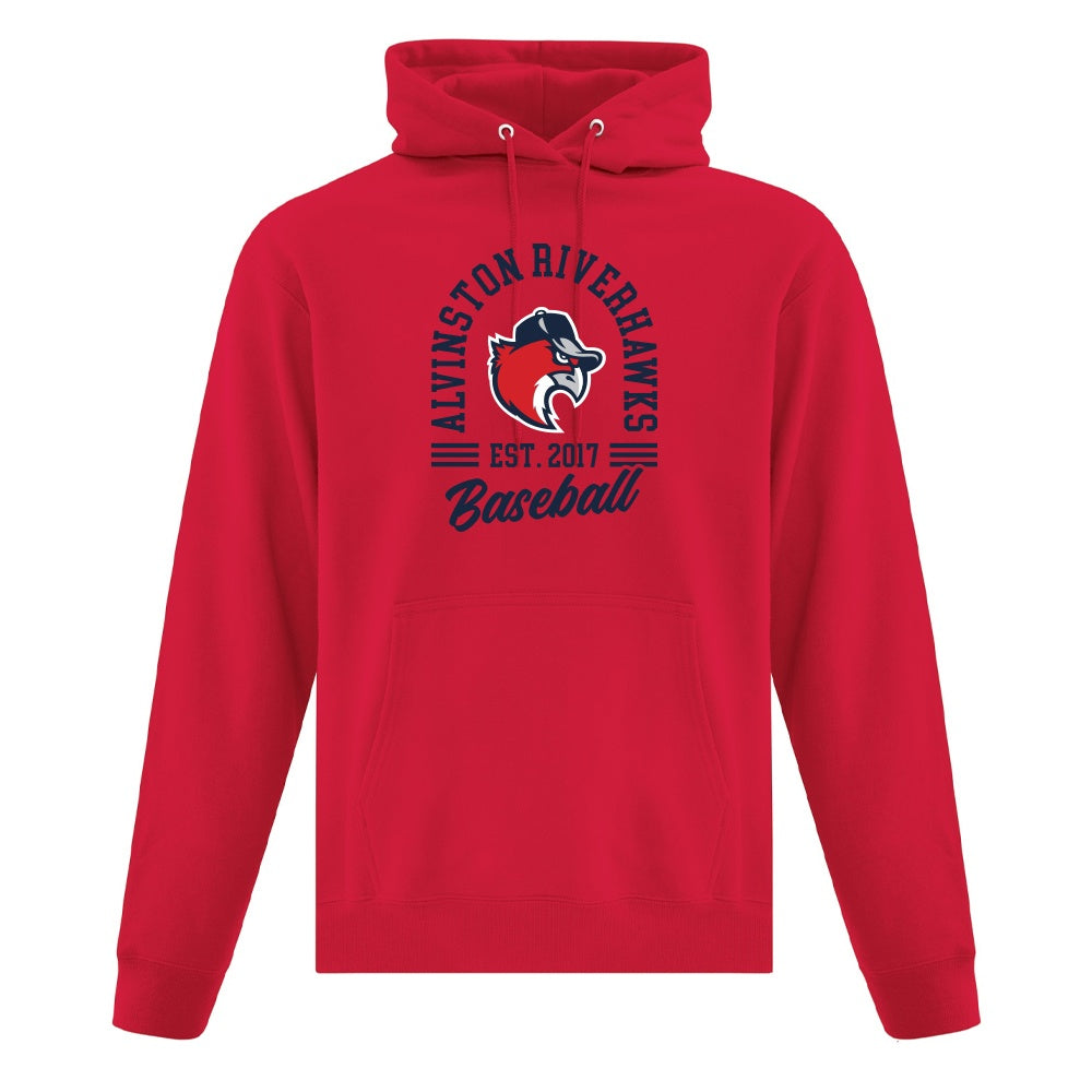 Alvinston Riverhawks Adult Fleece Hooded Sweatshirt