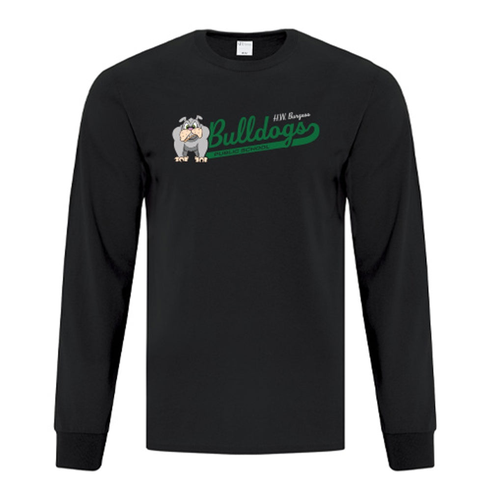 H.W. Burgess Adult Everyday Cotton Long Sleeve T-Shirt