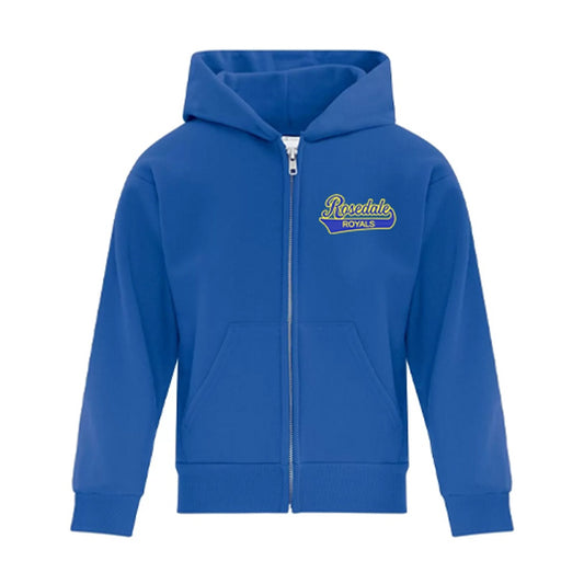 Rosedale Youth Everyday Fleece Full Zip Hooded Sweatshirt
