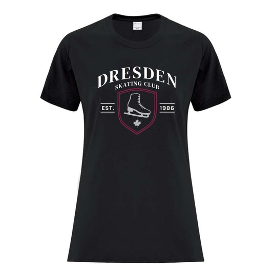 Dresden Skating Club Ladies' Cotton T-Shirt