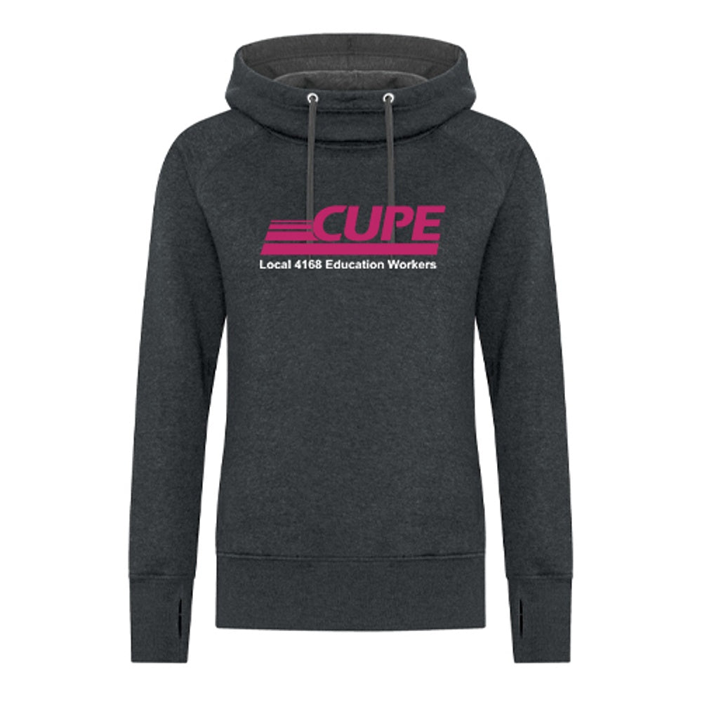 CUPE 4168 Ladies' EsActive Vintage Hooded Sweatshirt