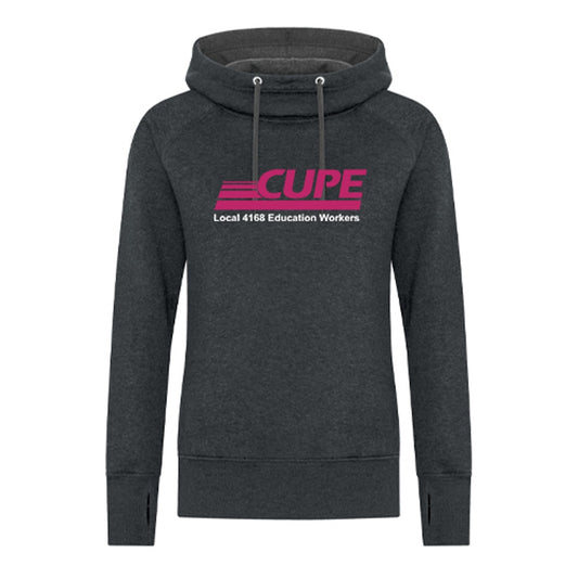 CUPE 4168 Ladies' EsActive Vintage Hooded Sweatshirt