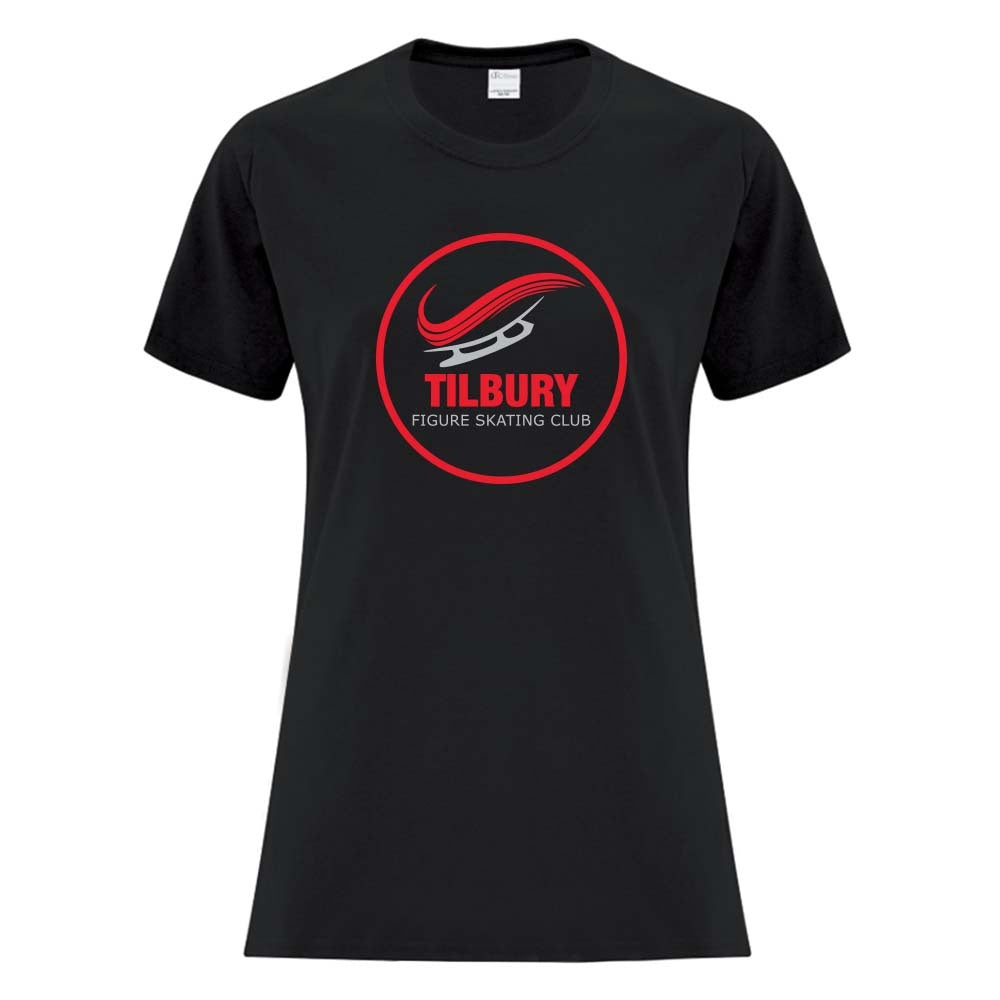 Tilbury Figure Skating Ladies' Cotton T-Shirt