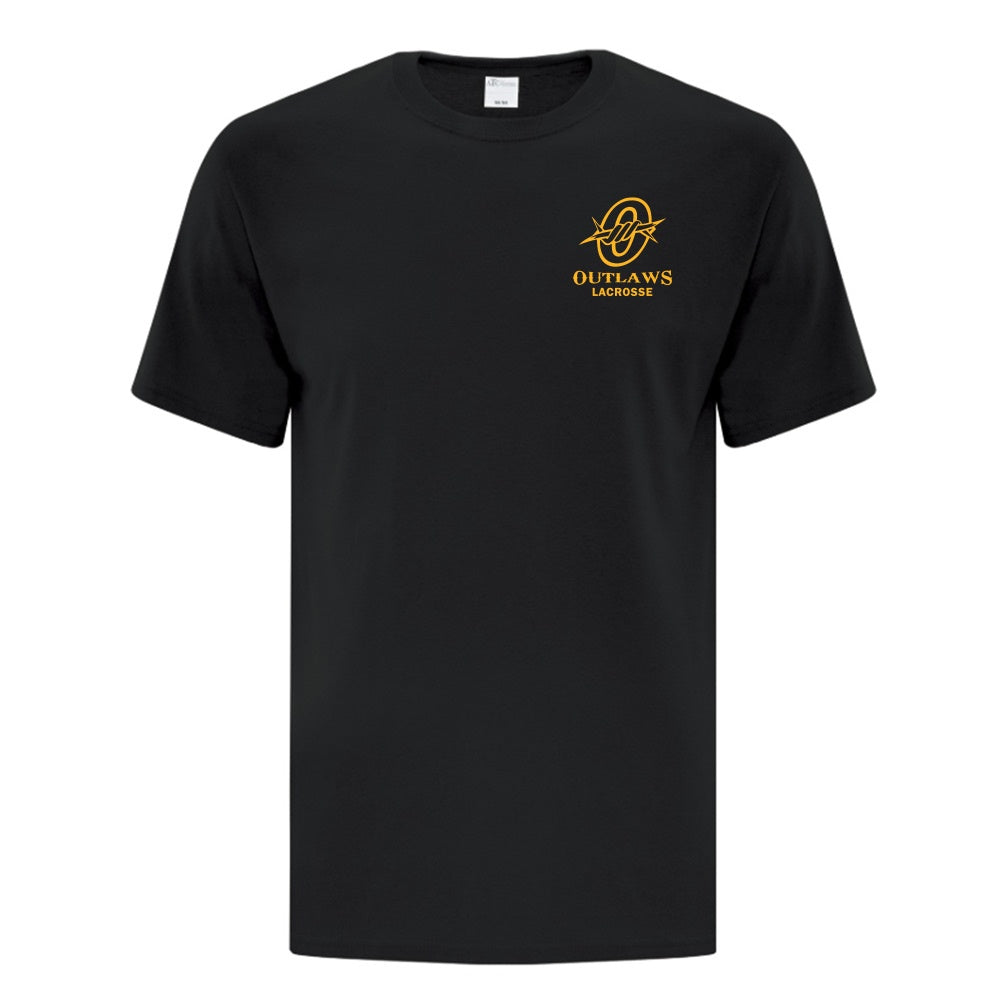 North Perth Outlaws Lacrosse Adult Cotton T-Shirt