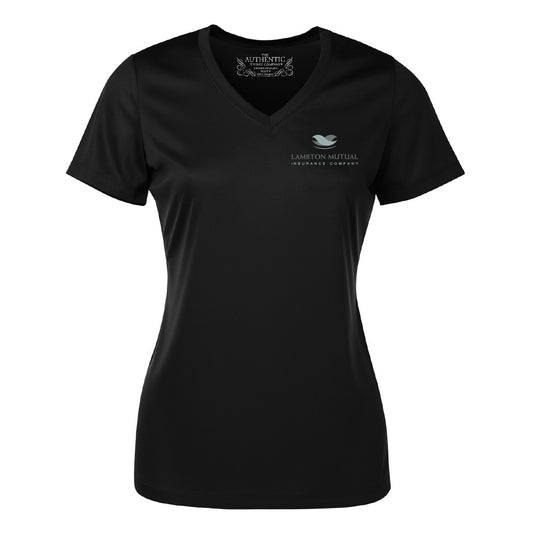 Lambton Mutual Insurance Ladies' Pro Team V-Neck T-Shirt