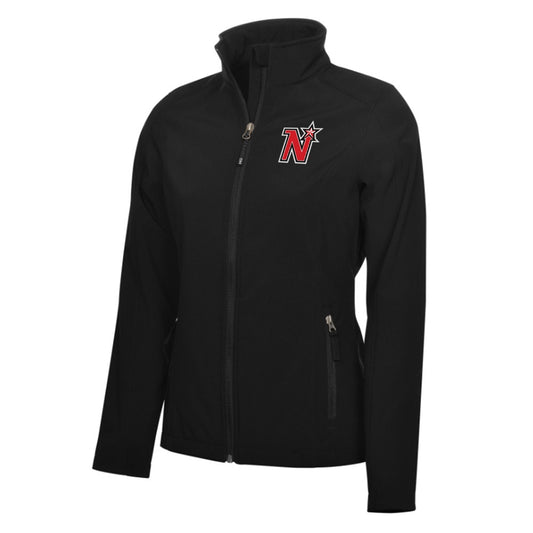 North Middlesex Stars Ladies' Water Repellent Soft Shell Jacket