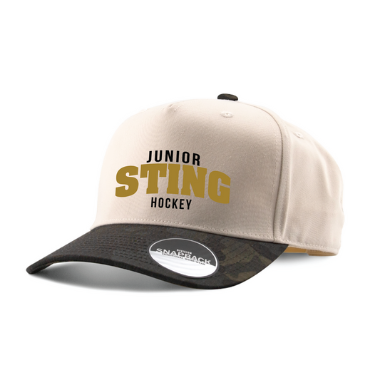 Sarnia Jr Sting Adult Traditional Split 5-Panel Cap