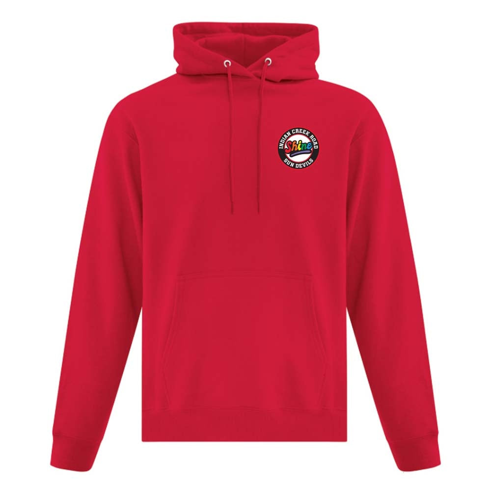 Indian Creek Road Adult Fleece Hooded Sweatshirt