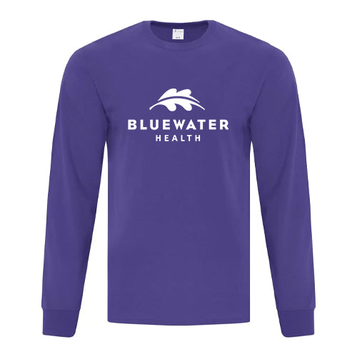 Bluewater Health Adult Everyday Cotton Long Sleeve Tee