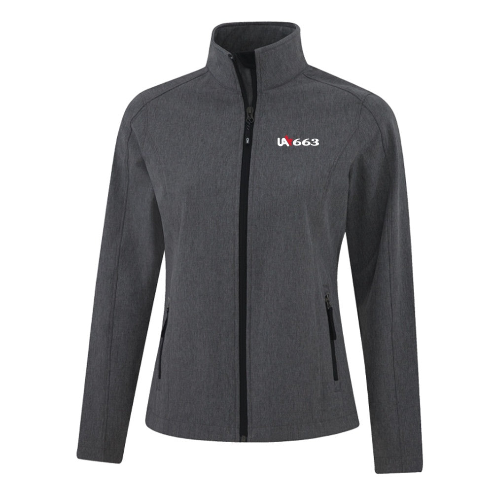 Local 663 Ladies' Water Repellent Soft Shell Jacket