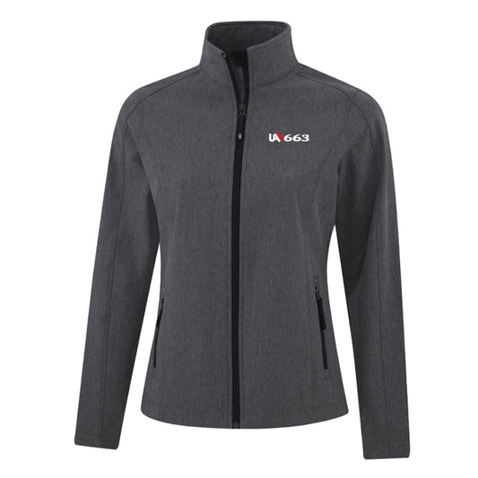 Local 663 Ladies' Water Repellent Soft Shell Jacket