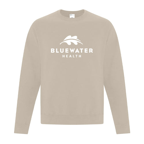 Bluewater Health Adult Everyday Fleece Crewneck Sweatshirt