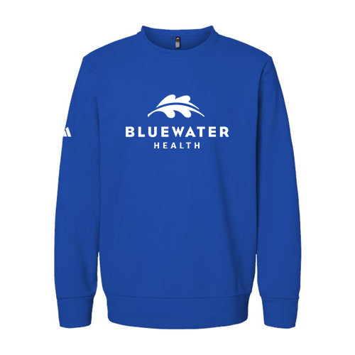 Bluewater Health Adult Adidas Fleece Crewneck Sweatshirt