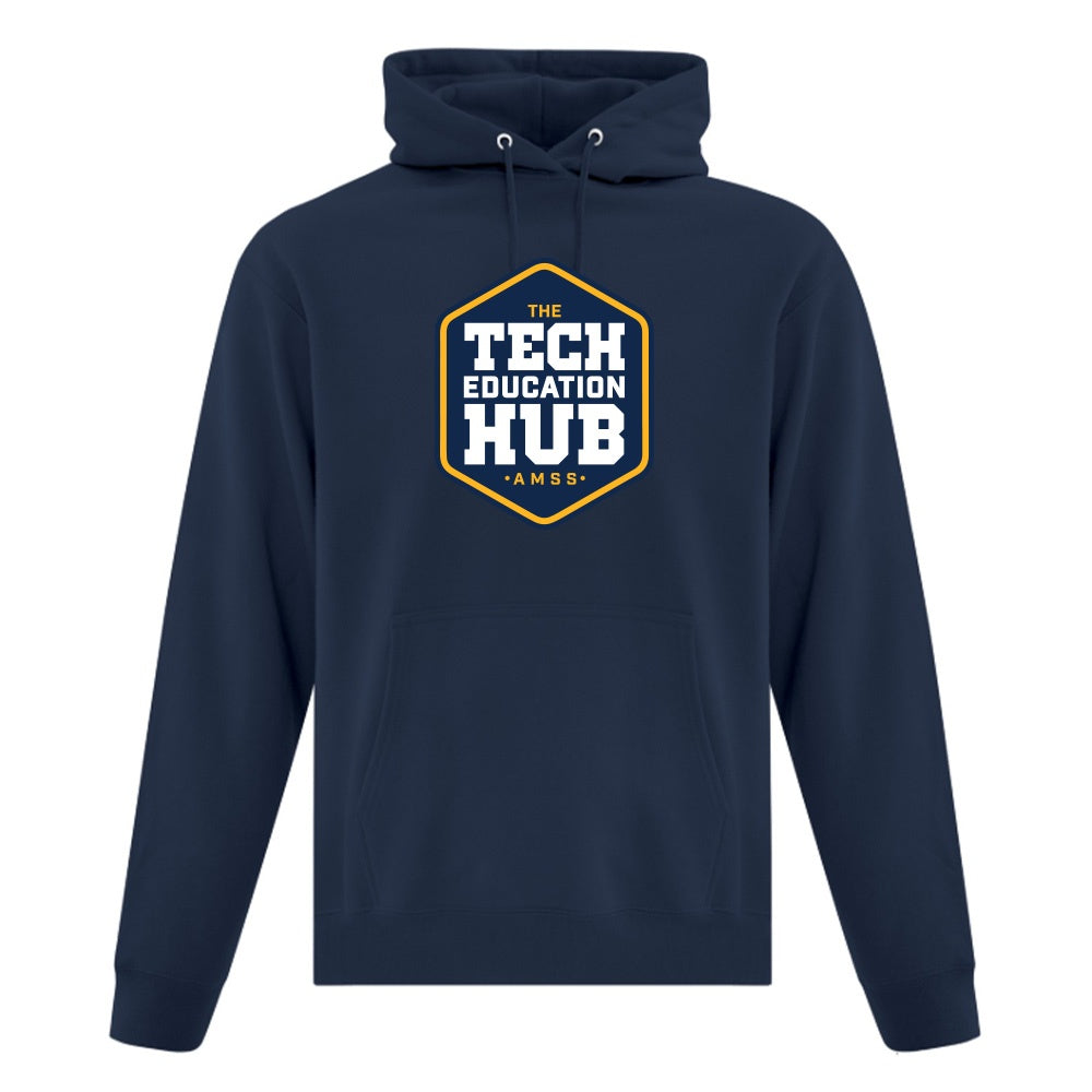 Technological Education Hub Adult Fleece Hooded Sweatshirt