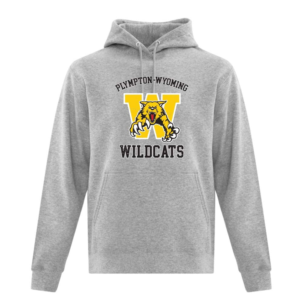 Plympton-Wyoming  Adult Fleece Hooded Sweatshirt