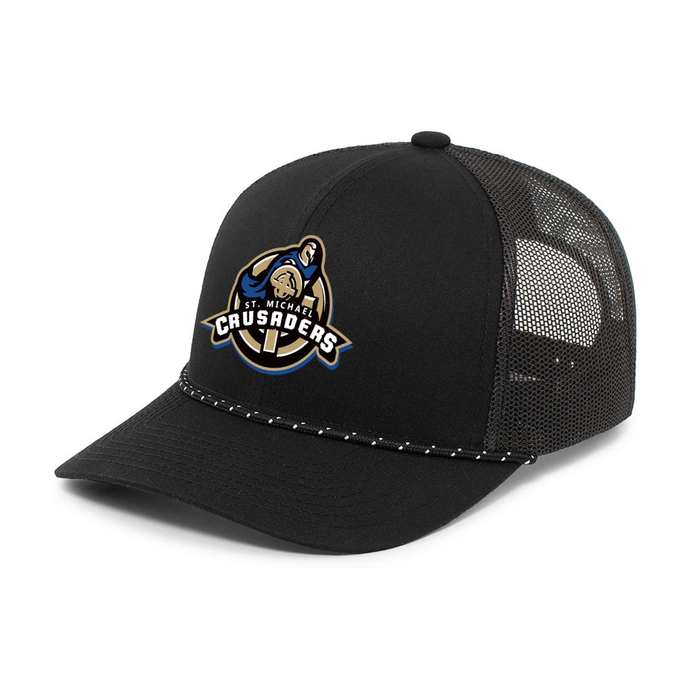 St Michael Trucker Snapback Braid Cap