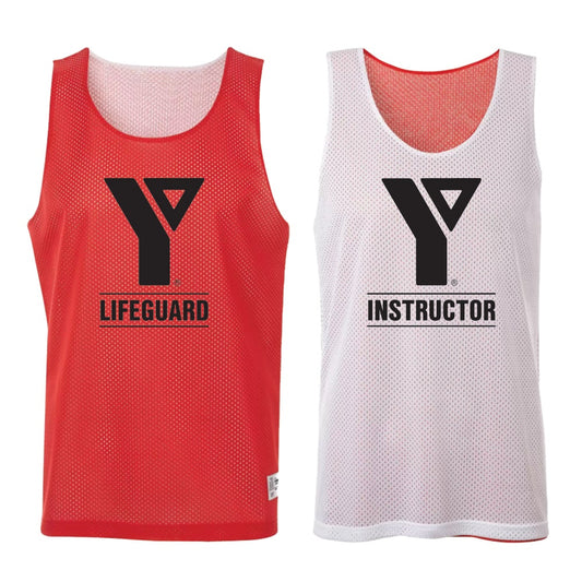 YMCA Lifeguard/Instructor Adult Pro Mesh Reversible Tank Top